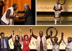 छत्तीसगढ़ के पर्यावरणविद आलोक शुक्ला को अमेरिका के सैन फ्रांसिस्को में ‘गोल्ड मैन एनवायरन्मेंटल पुरस्कार 2024’ (ग्रीन नोबल पुरस्कार) से सम्मानित…………..