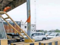 विश्रामपुर/CG : टोल प्लाजा में रोजाना का जाम, यात्री हो रहे परेशान………….