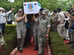 दंतेवाड़ा/CG : नारायणपुर नक्सल मुठभेड़ में बलिदान हुए वीर जवानों को दी गई श्रद्धांजलि और सलामी………