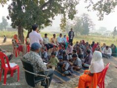 सूरजपुर/CG : पंचायत चलो अभियान के तहत ग्राम करौटी-ए में ग्राम सभा सम्पन्न, बाल विवाह रोकथाम, किशोर सशक्तिकरण और ग्राम युवोदय पर विशेष जोर…………