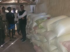 सूरजपुर/CG : अवैध धान भंडारण पर प्रशासन की बड़ी कार्रवाई, 418 बोरी धान जप्त………….